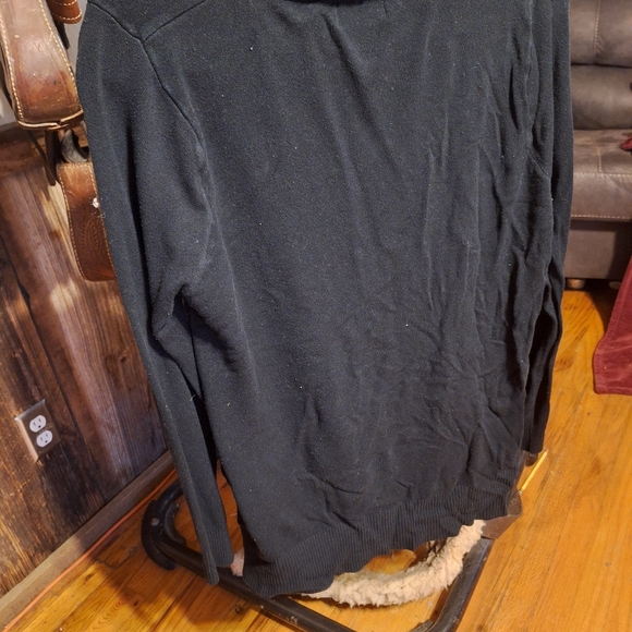 Black Cardigan Size 2X by Becool - Picture 4 of 4